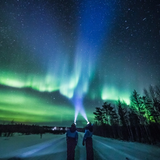 Best aurora hunting tour in Rovaniemi Lapland Finland by Aurora Chasing Alexander Kuznetsov.