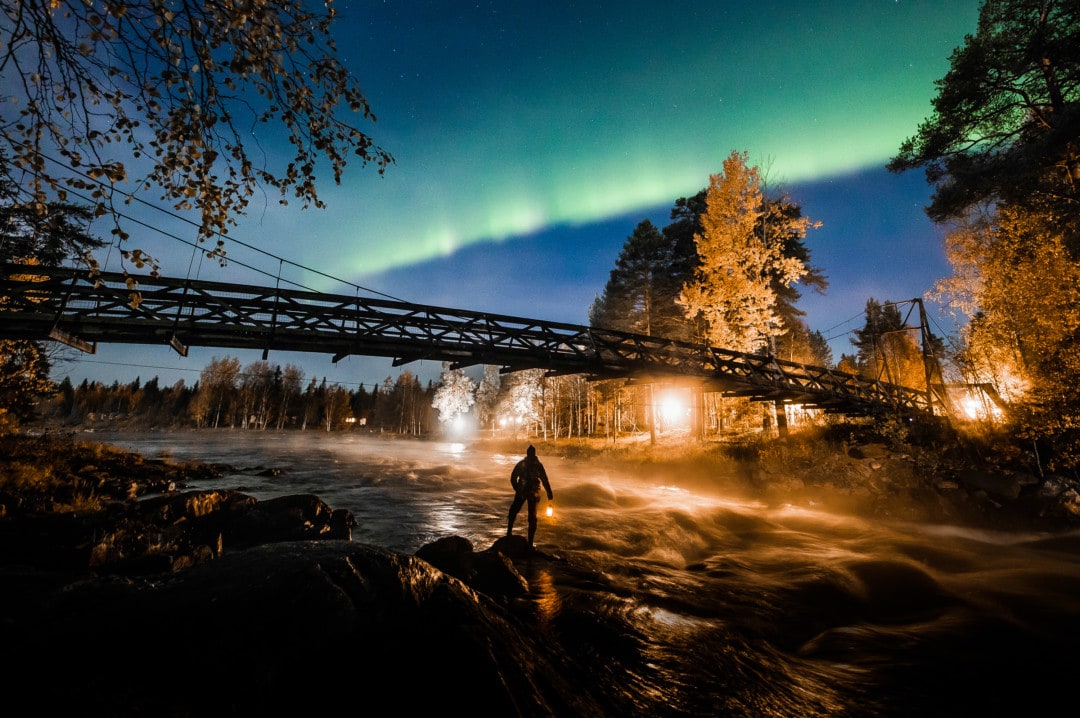 Aurora Borealis in Rovaniemi, Lapland