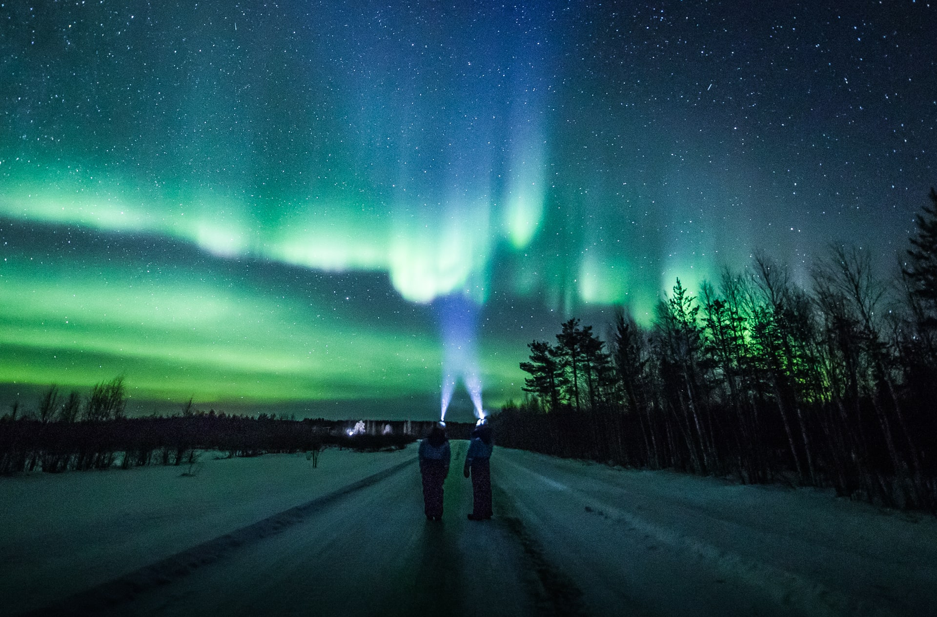 Tour da aurora boreal saindo de Rovaniemi -  Brasil