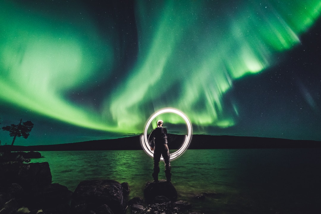 Aurora Storm 27.09.2019. Northern Lights in ivalo Lapland Finland by Alexander Kuznetsov / Aurora Hunting.