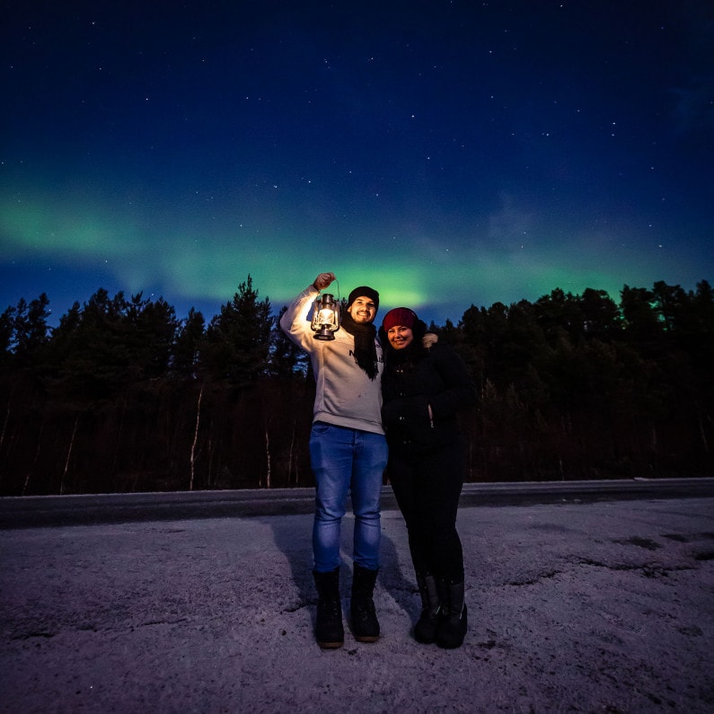 Aurora Hunting Review – Aaron – Rovaniemi Lapland Finland.