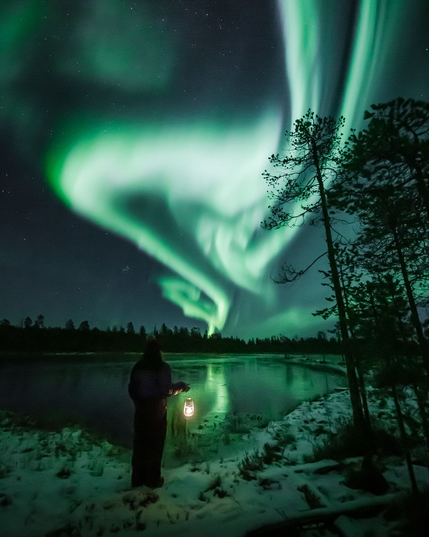 Aurora Hunting Review – Christine – Rovaniemi Lapland Finland.